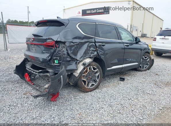 5NMS3DA1XPH018188 2023 HYUNDAI SANTA FE HYBRID Серый Задняя правая четверть