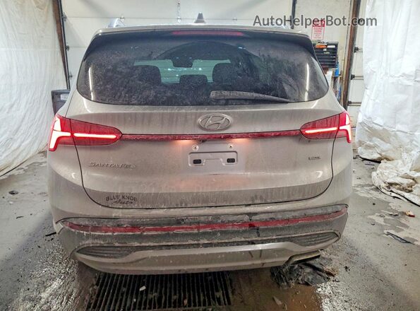 5NMS3DAJ1NH433008 2022 HYUNDAI SANTA Silver Вид ззаду