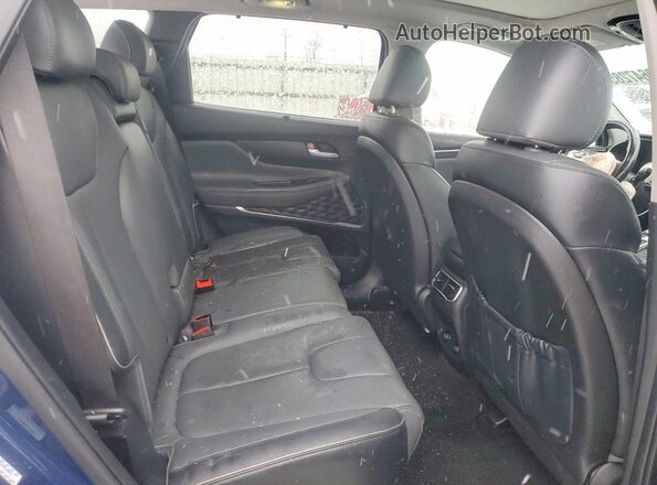 5NMS3DAJ2NH433003 2022 HYUNDAI SANTA Синий Вид задней части салона
