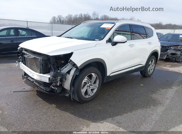 5NMS3DAJ2PH569246 2023 HYUNDAI SANTA FE White Передня ліва чверть
