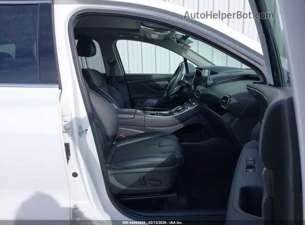5NMS3DAJ2PH569246 2023 HYUNDAI SANTA FE White Вид салону спереду