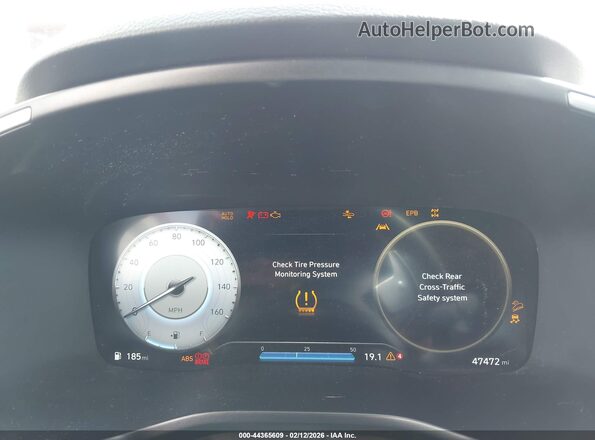 5NMS3DAJ2PH569246 2023 HYUNDAI SANTA FE White Вид задніх сидінь