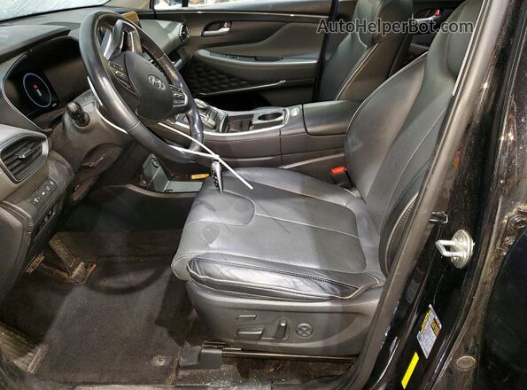 5NMS4DAL0NH481128 2022 HYUNDAI SANTA Black Вид салону спереду