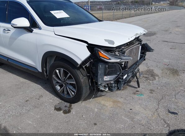 5NMS53AD1LH199979 2020 HYUNDAI SANTA FE White 