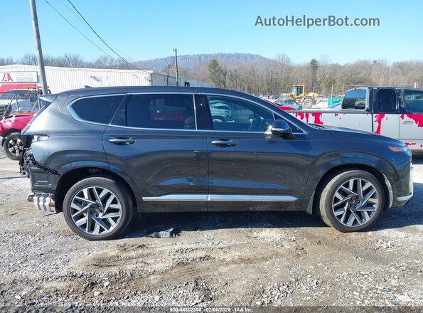 5NMS54AL6PH641299 2023 HYUNDAI SANTA FE CALLIGRAPHY Gray სალონის 360-გრადუსიანი ხედი