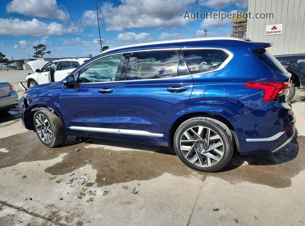 5NMS54AL9NH427663 2022 HYUNDAI SANTA FE CALLIGRAPHY Blue 