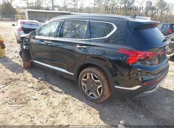 5NMS5DA11PH021314 2023 HYUNDAI SANTA FE HYBRID Black Tył lewy