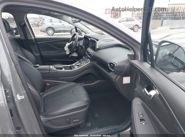 5NMS5DA13PH019208 2023 HYUNDAI SANTA FE HYBRID Gray Widok wnętrza z przodu