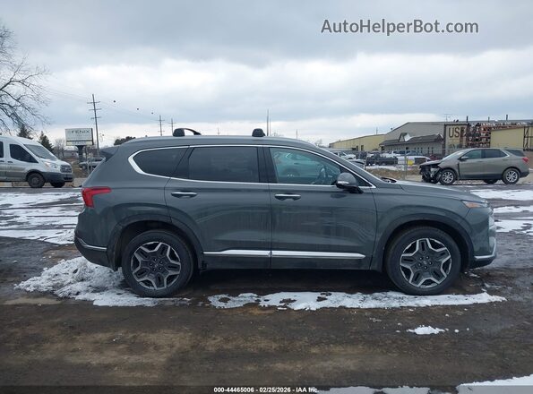 5NMS5DA13PH019208 2023 HYUNDAI SANTA FE HYBRID Gray Widok wnętrza z tyłu
