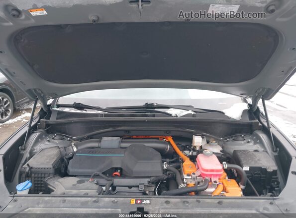 5NMS5DA13PH019208 2023 HYUNDAI SANTA FE HYBRID Gray Widok z tyłu