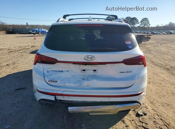 5NMS5DAL1NH394688 2022 HYUNDAI SANTA FE CALLIGRAPHY White Rear view