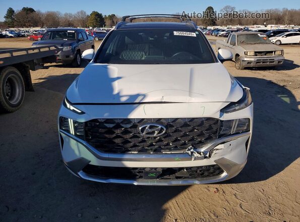 5NMS5DAL1NH394688 2022 HYUNDAI SANTA FE CALLIGRAPHY White Front view