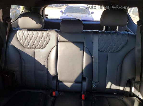 5NMS5DAL1NH394688 2022 HYUNDAI SANTA FE CALLIGRAPHY White Rear seats view