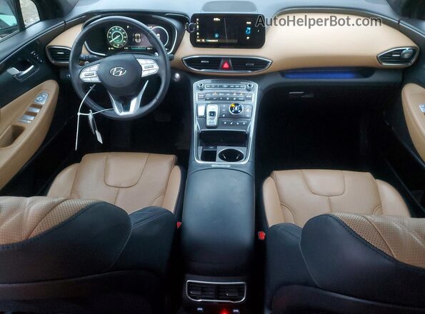 5NMS5DAL2PH518082 2023 HYUNDAI SANTA FE CALLIGRAPHY Black Widok deski rozdzielczej