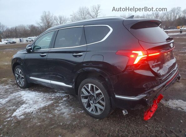 5NMS5DAL2PH518082 2023 HYUNDAI SANTA FE CALLIGRAPHY Black Tył lewy