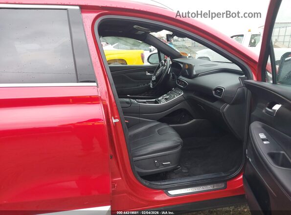 5NMS5DAL3NH479466 2022 HYUNDAI SANTA FE CALLIGRAPHY Red 