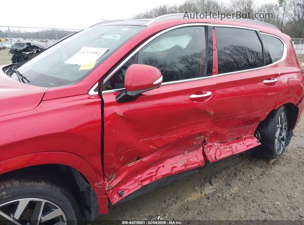 5NMS5DAL3NH479466 2022 HYUNDAI SANTA FE CALLIGRAPHY Red 