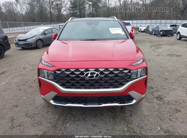 5NMS5DAL3NH479466 2022 HYUNDAI SANTA FE CALLIGRAPHY Red 