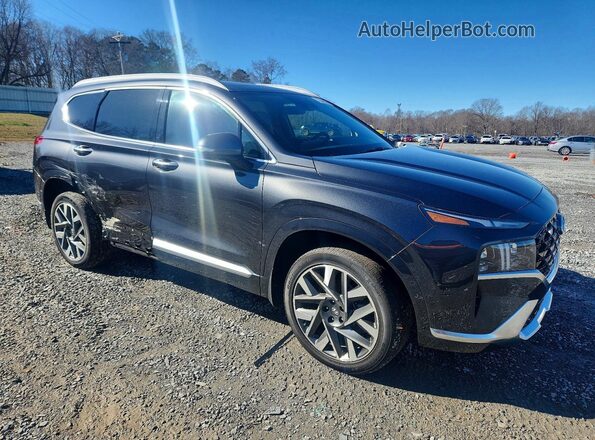 5NMS5DAL4PH560110 2023 HYUNDAI SANTA FE CALLIGRAPHY Gray Передня права чверть