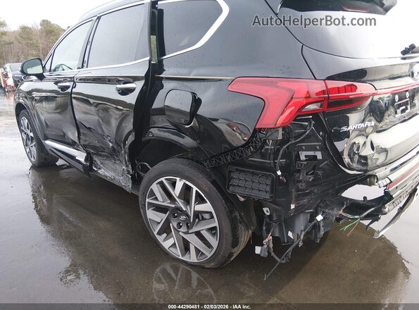 5NMS5DAL8PH613455 2023 HYUNDAI SANTA FE CALLIGRAPHY Black წინა ხედი
