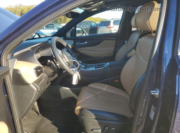 5NMS5DALXPH522073 2023 HYUNDAI SANTA FE CALLIGRAPHY Blue Front interior view