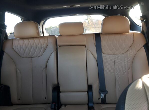 5NMS5DALXPH522073 2023 HYUNDAI SANTA FE CALLIGRAPHY Blue Rear seats view