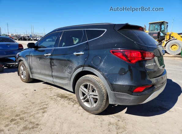 5NMZU3LB7HH014399 2017 HYUNDAI SANTA Black Задня ліва чверть