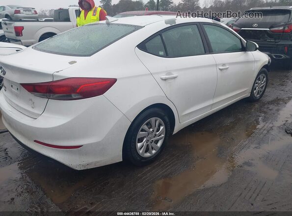 5NPD74LF0HH066079 2017 HYUNDAI ELANTRA White Tył prawy