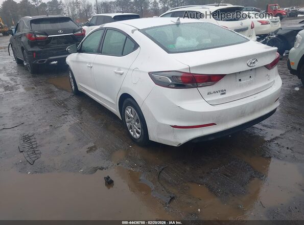 5NPD74LF0HH066079 2017 HYUNDAI ELANTRA White Tył lewy