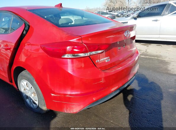 5NPD74LF0HH147860 2017 HYUNDAI ELANTRA Red 360 interior view