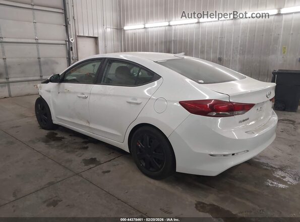 5NPD74LF1HH175196 2017 HYUNDAI ELANTRA White უკანა მარცხენა