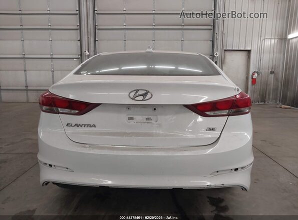 5NPD74LF1HH175196 2017 HYUNDAI ELANTRA White 