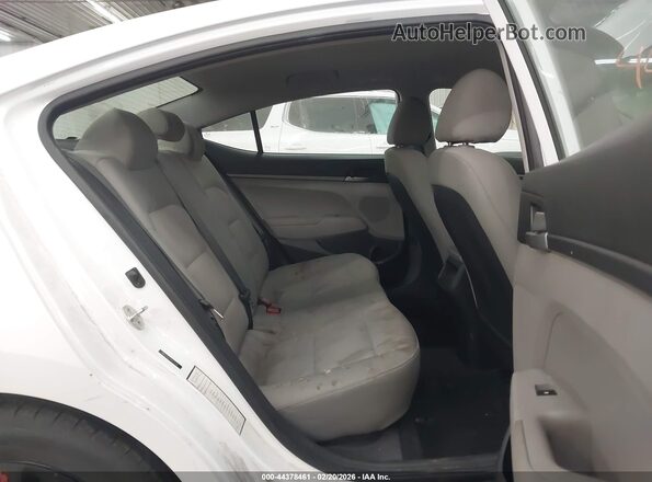 5NPD74LF1HH175196 2017 HYUNDAI ELANTRA White VIN კოდის სტიკერის ხედი