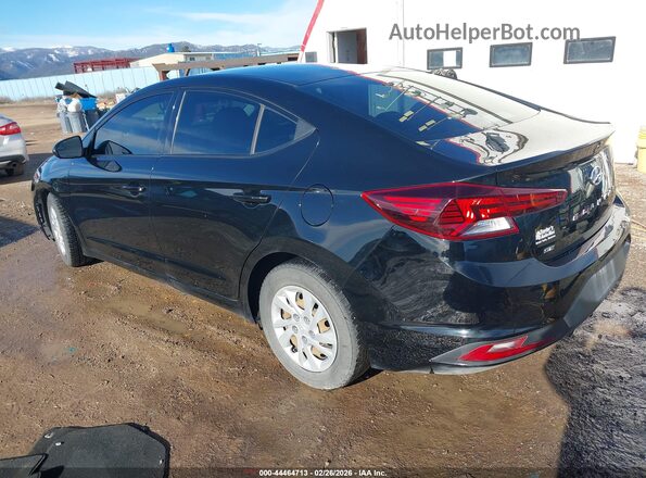 5NPD74LF1LH521109 2020 HYUNDAI ELANTRA Black Задня ліва чверть