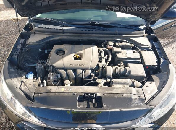 5NPD74LF1LH521109 2020 HYUNDAI ELANTRA Black Вид ззаду