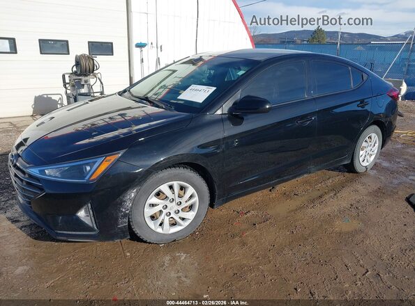 5NPD74LF1LH521109 2020 HYUNDAI ELANTRA Black Передня ліва чверть