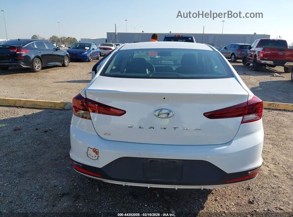 5NPD74LF3LH529017 2020 HYUNDAI ELANTRA White 