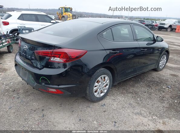 5NPD74LF4KH413694 2019 HYUNDAI ELANTRA Black Rear right
