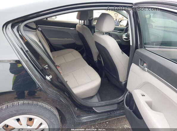 5NPD74LF4KH413694 2019 HYUNDAI ELANTRA Black VIN sticker view