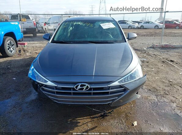 5NPD74LF4KH424968 2019 HYUNDAI ELANTRA Серый Вид щитка приборов
