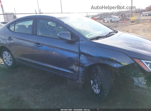 5NPD74LF4KH424968 2019 HYUNDAI ELANTRA Серый 