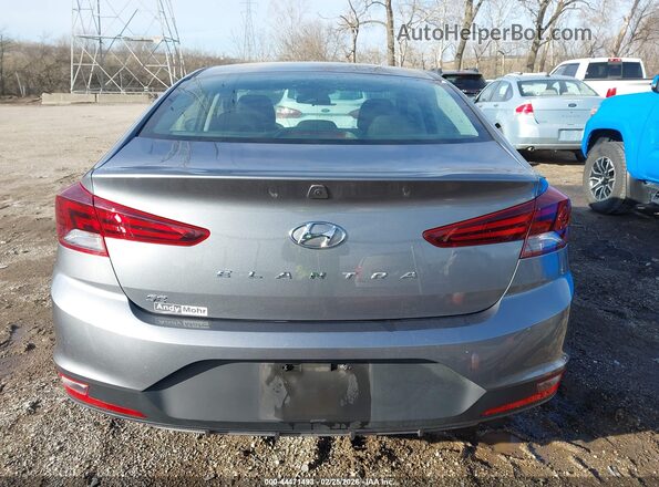 5NPD74LF4KH424968 2019 HYUNDAI ELANTRA Серый 