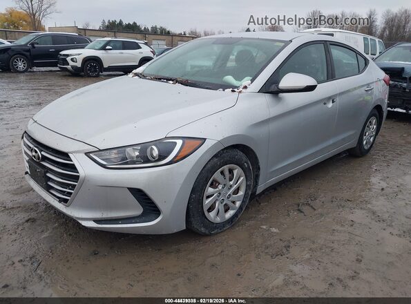 5NPD74LF5HH194169 2017 HYUNDAI ELANTRA Silver Front left