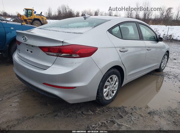 5NPD74LF5HH194169 2017 HYUNDAI ELANTRA Silver Rear right
