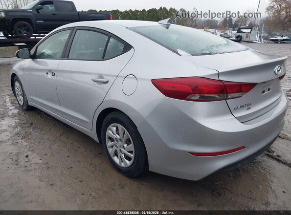 5NPD74LF5HH194169 2017 HYUNDAI ELANTRA Silver Rear left