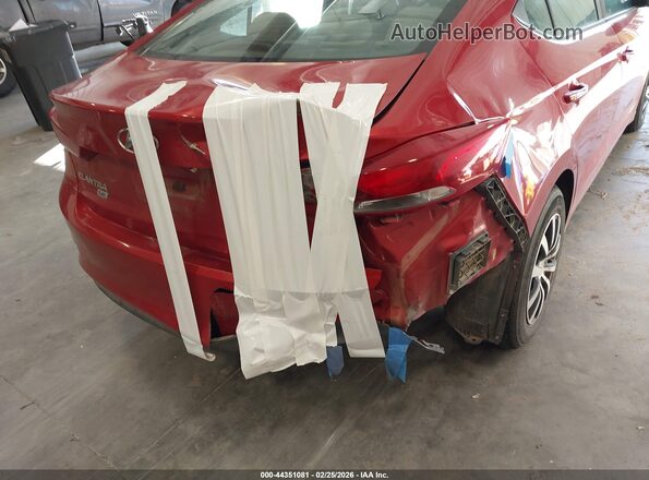 5NPD74LF5JH357375 2018 HYUNDAI ELANTRA Red Vista frontal