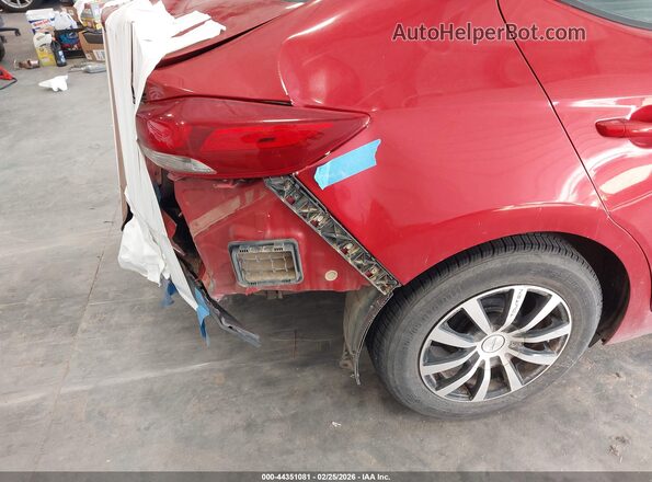5NPD74LF5JH357375 2018 HYUNDAI ELANTRA Red Vista del cuadro de instrumentos