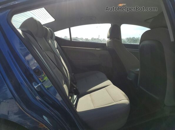 5NPD74LF6KH442419 2019 HYUNDAI ELANTRA Blue 