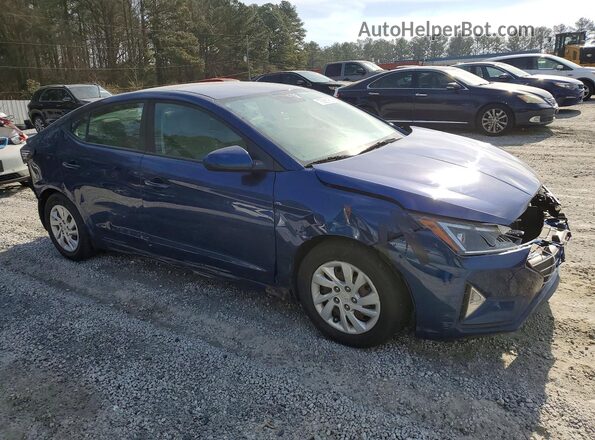 5NPD74LF6KH442419 2019 HYUNDAI ELANTRA Blue 