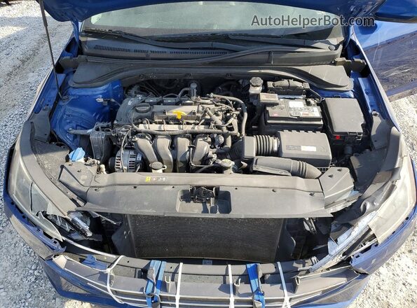 5NPD74LF6KH442419 2019 HYUNDAI ELANTRA Blue 